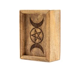 Small Tarot Box with Card Holder