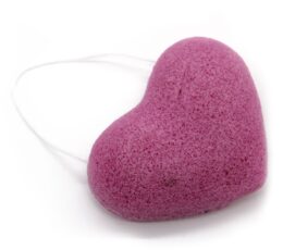 Konjac Heart Sponge - Lavender