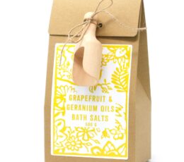 Pack of  500g Bath Salt - Grapefruit & Geranium
