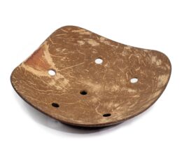 Natural Coconut Soap Dish - Square - 11cm