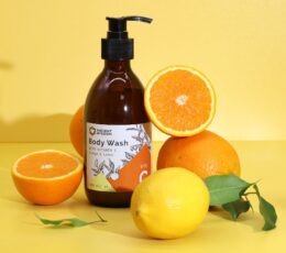 Aromatherapy Body Wash with Vitamin C – Orange & Lemon