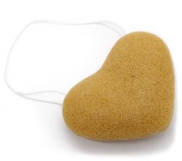 Konjac Heart Sponge - Peach