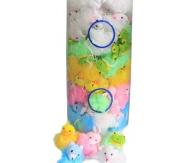 Cotton Animal Scrunchies 5 asst (display tube) - 27gm