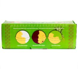 Set of Three Piña Colada Bath Bombs