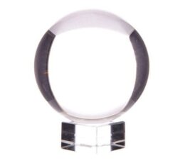 Crystal Ball on Stand 80mm