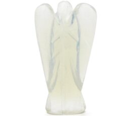 Hand Carved Gemstone Angel - Opalite