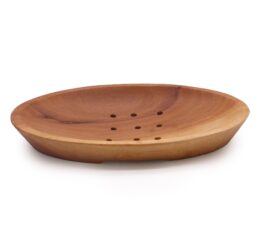 Classic Mahogany Soap Dish - Oval