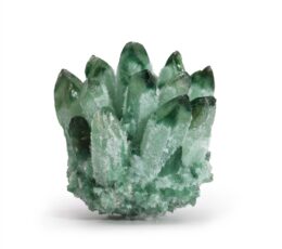 Crafted Quartz Cluster - Green Ghost Quartz (approx 250-300gm 8cm)