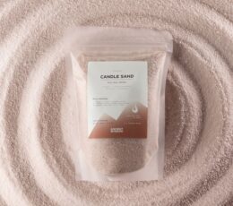 Fragranced Candle Sand - Latte Beige - Pure Serenity - 300g