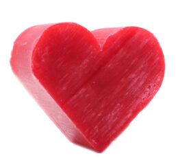 Heart Guest Soaps - Raspberry