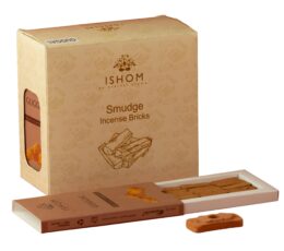 Pack of 15 Natural Incense Smudge Bricks and Burner - Guggal