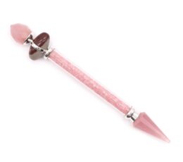 Shiva Lingam Magic Wand - Rose Quartz - Love