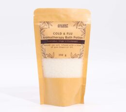 Aromatherapy Bath Potion in Kraft Bag 350g - Colds & Flu