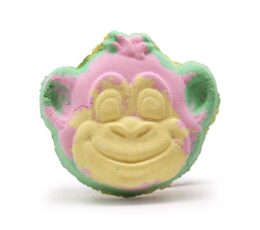 Monkey Bathbomb 90g - Guava & Strawberry