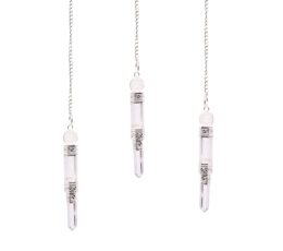 Three Piece Pendulum - Rock Quartz