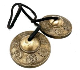 Tibetan Tingsha - Seven Charkra - approx 7cm