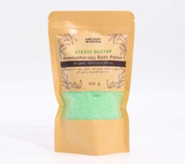 Aromatherapy Bath Potion in Kraft Bag 350g - Stress Buster