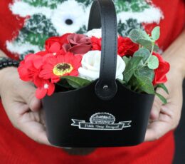 Bouquet Petite Basket - Soothing Blues