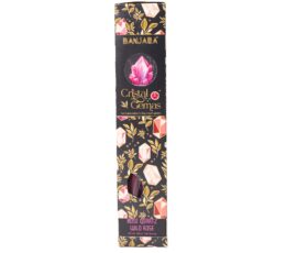 Banjara Cristal Gemas Incense Sticks - Rose Quartz Wild Rose