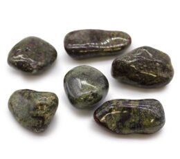 Bag of 6 Large African Tumble Stones - Dragon Stones
