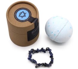 Sodalite Gem Bracelet Bath Bomb