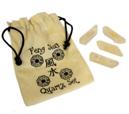 Fengshui Quatra-Set Natural Quartz