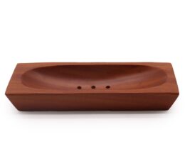 Classic Mahogany Soap Dish - Rectangle
