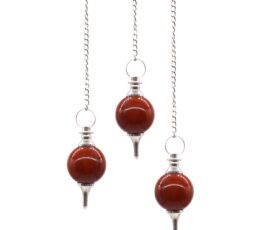Sphere Pendulum - Red Jasper