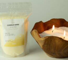 Fragranced Candle Sand - Dusty Rose - Maison de Roses - 300g