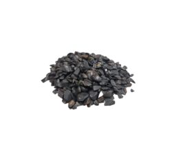 Black Tourmaline Gemstone Chips Bulk - 1KG