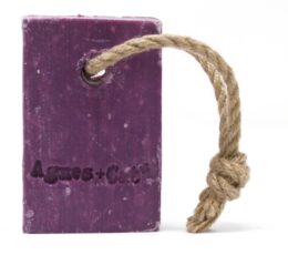 Agnes + Cat Soap On A Rope - Pressed Peonies
