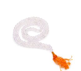 108 Bead Mala - Rock Crystal