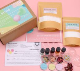 Bath Bomb Kit - Pink Lemonade & Citrus Blast