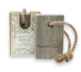 Agnes + Cat Soap On A Rope - White Fig
