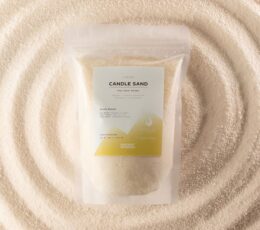 Fragranced Candle Sand - Warm Honey - Blush Bloom - 300g