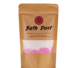 Raspberry & Black Pepper Bath Dust 200g