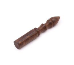 Wooden Stick - 12cm - Shaped Handle - no leather
