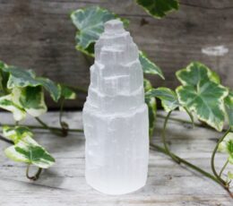 Natural Selenite Tower - 10 cm