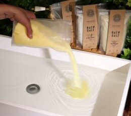 Greenman Rituals Vitamin C & Mandarin Epsom Bath Salt – Glow & Go