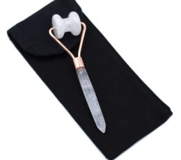 Gemstone Jawline Roller - Rock Quartz
