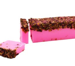 Rose & Rose Petals - Soap Loaf