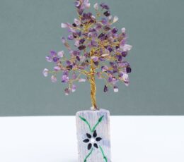 Amethyst Gemstone Tree - 160 Stones