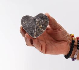 Large Calsite Hearts (approx 6.5-8.5cm)