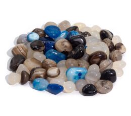 Bulk Mixed Agate - 1kg (aprox. 70 stones)