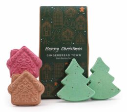 Gingerbread Town Christmas Bath Bomb Gift Pack