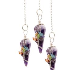 Magic Pendulum - Seven Chakra - Amethyst