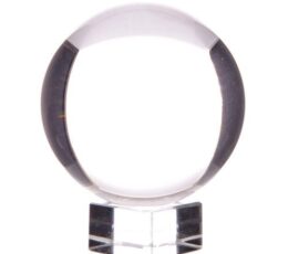 Crystal Ball on Stand 130mm