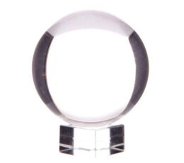 Crystal Ball on Stand 100mm