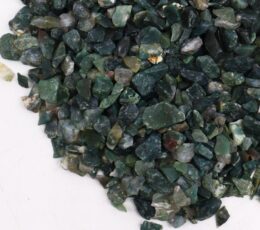 Moss Agate Gemstone Chips Bulk - 1KG