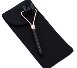 Gemstone Jawline Roller - Black Obsidian